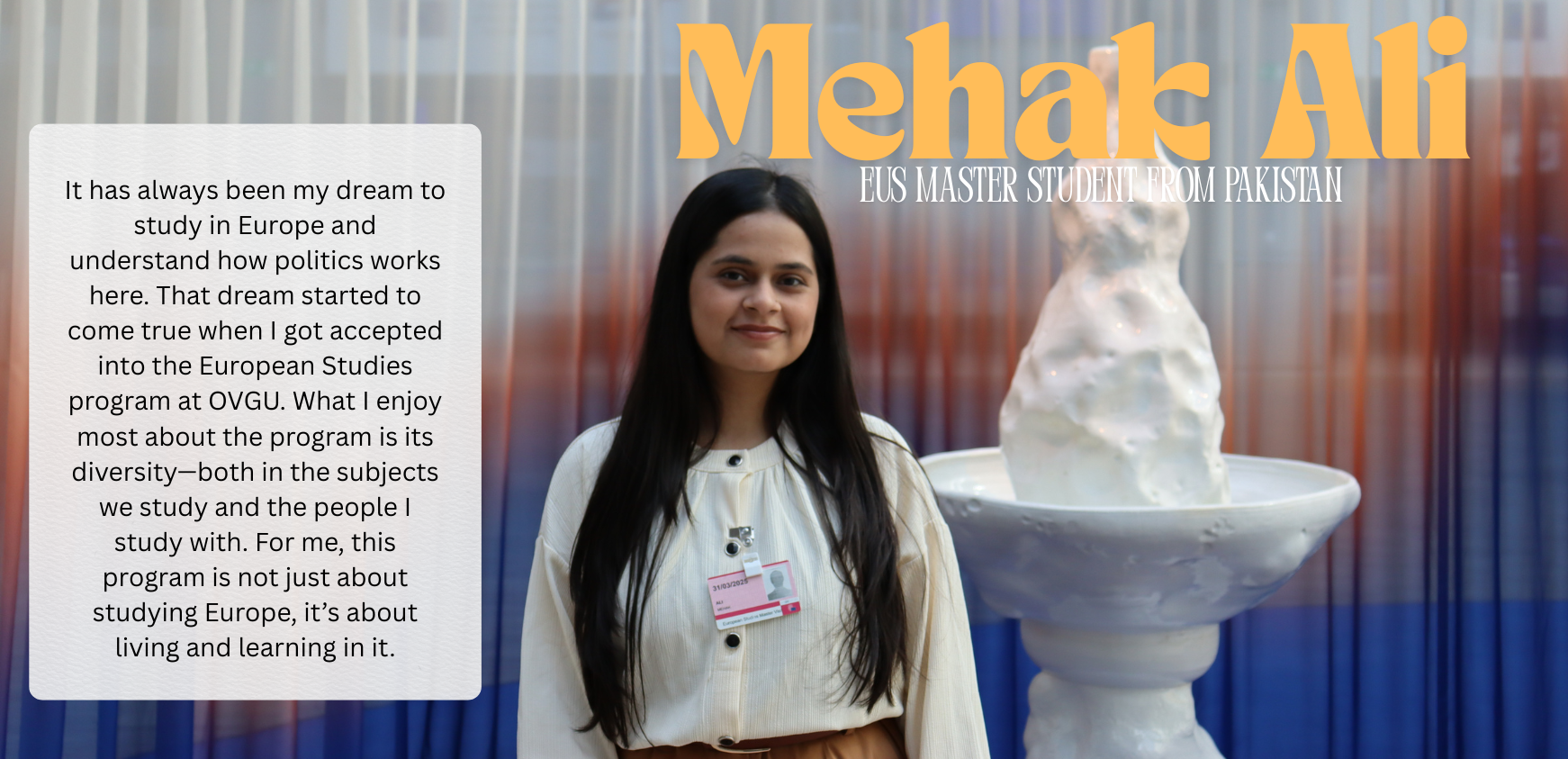 Mehak Brüssel Testimonial