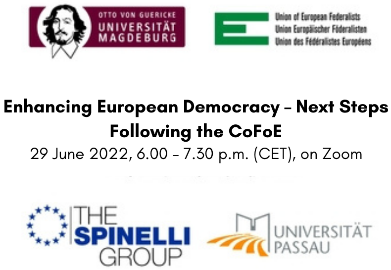 Enhancing European Democracy Enhancing European Democracy