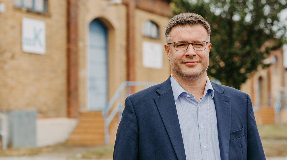 Andreas Müller Geschäftsführer des Galileo Testfeldes