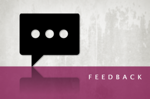 Your Feedback is important to us!