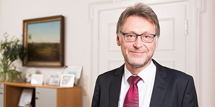 Rektor Prof. Dr.-Ing. Jens Strackeljan (c) Harald Krieg / Uni Magdeburg