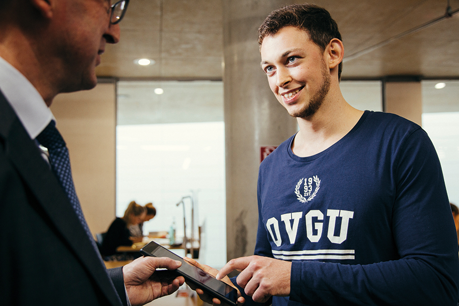 Masterstudent der Medienbildung Max Hutter